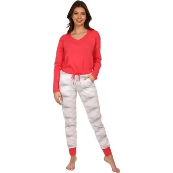 Pleas Dámské pyžamo dlouhé sorbet 2XL (178672-524-046)