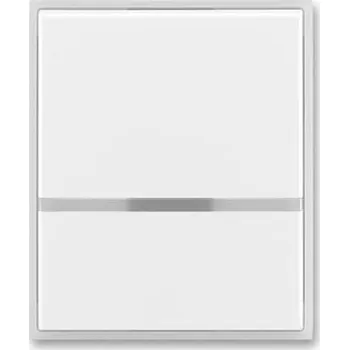 ABB ELEMENT Ovladač 3558E-A00653 01 spínače jednoduchý, s průzorem, bílá/ledová bílá