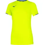 Dámské tričko Mizuno Core Short Sleeve Tee Yellow Fluo Royal Velikost: XS