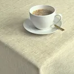 Lněný ubrus Lena - natural 120x140