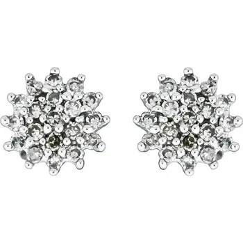 Náušnice Zlaté náušnice s diamanty E297W