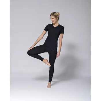 Dámské legíny Pleas Dámské dlouhé funkční legíny černá XS (101007-000-036)