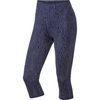 Dámské legíny CRIVIT Dámské funkční capri legíny (XS(32/34), tmavě modrá)