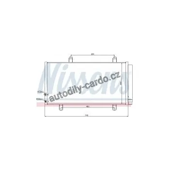 Chladič motoru Chladič klimatizace NISSENS 940194