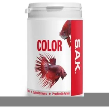 Krmivo pro rybičky S.A.K. color 130 g (300 ml) velikost 1