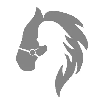 Samolepící dekorace SAMOLEPKA Kůň 101 levá s láskou (17 - šedá) NA AUTO, NÁLEPKA, FÓLIE, POLEP, TUNING, VLASTNÍ TEXT, TISK, AUTOSAMOLEPKY.cz, POLEPY, OBRÁZEK, LOGO, SAMOLEPKY