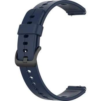 Příslušenství k chytrým hodinkám eses Silikonový řemínek - Proužek tmavě modrý, 16 mm