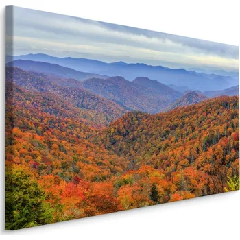 Obraz Plátno Podzimní Les V Horách Varianta: 30x20