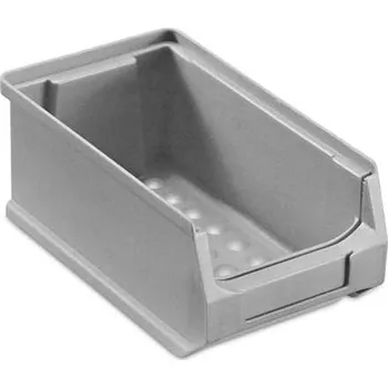 Plastový zásobník STORAGE, 175 x 100 x 75 mm, barva šedá