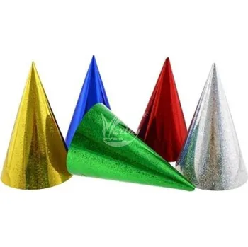 Kloboučky - Holografické (3ks)