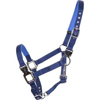 FAGER Ohlávka nylonová Smart Fager, s bezpečnostní sponou, blue FULL