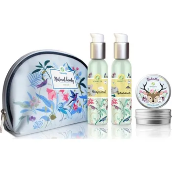 Kosmetická sada Semante by Naturalis Vítej mezi námi - Sprcháček tělový olej po koupeli pro děti 100 ml + Nadýmáček masážní olej pro děti 100 ml + Robátko tělový krém pro děti 50 ml + prodloužená záruka na vrácení zboží do 100 dnů