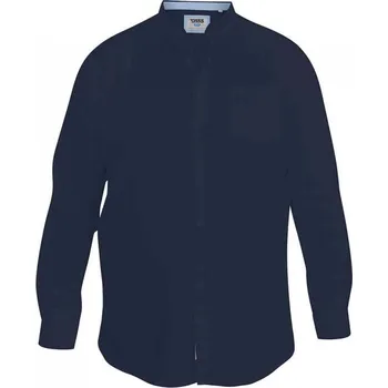 Pánská košile D555 košile pánská RICHARD nadměrná velikost tmavě modrá 2XL