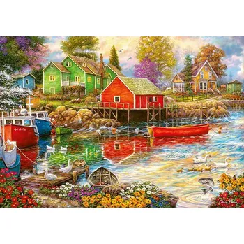 Puzzle Puzzle Cherry Pazzi Klidná zátoka, 2000 dílků + k objednávce puzzle zdarma