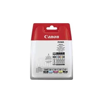 Canon BJ CARTRIDGE PGI-580 CLI-581 BK CMYK MULTI BLISTER SEC