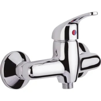 Vodovodní baterie Raf PL80B (sprchová, nástěnná, páková, Polar chrom)