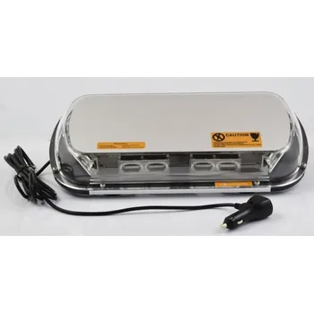 Autoelektronika LED majáková rampa oranžová 32LED, 12-24V, 10 funkcí 440x165mm