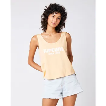 Tílko Rip Curl ICONS OF SURF PUMP FONT TANK Blush velikost M