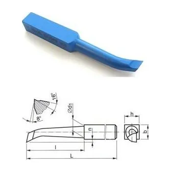 Příslušenstí k soustruhu Poldi Kladno Soustružnický nůž 20x20x160 rohový vnitřní DIN4954 - PK3548-20X20