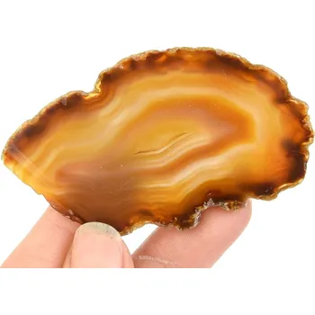 Přírodní kámen Achát plátek z Brazílie 25g