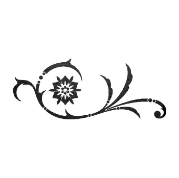 Samolepící dekorace SAMOLEPKA Květina dekor 040 levá (63 - škrábaný kov černý) NA AUTO, NÁLEPKA, FÓLIE, POLEP, TUNING, VLASTNÍ TEXT, TISK, AUTOSAMOLEPKY.cz, POLEPY, OBRÁZEK, LOGO, SAMOLEPKY