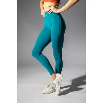 Dámské legíny Goldbee Tenké legíny Dark Petrol M