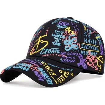 Kšiltovka Barevná kšiltovka graffiti