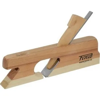 Ruční hoblík Pinie Hoblík římsovník dvojitý CLASSIC, 255x27x155mm, nůž STANDARD, šířka nože 27mm, sklon nože 45°, 350g - PN12-27C/S