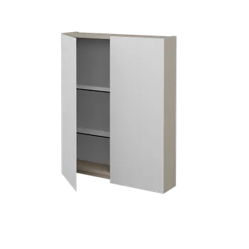 Koupelnový nábytek Dřevojas Dvoudveřová galerka PREMIUM GA2E 60 - N07 Stone