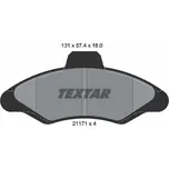 TEXTAR Sada brzdových destiček, kotoučová brzda 2117105