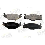 KRAFT AUTOMOTIVE Sada brzdových destiček, kotoučová brzda 6000040