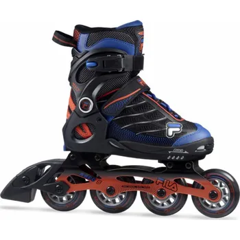 Koloběžka Rekreační víza Fila, nastavitelná, černá, velikosti 35-38