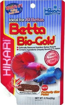 Krmivo pro rybičky Hikari Betta Bio-Gold 20 g