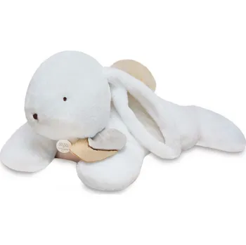 plyšák Doudou Plyšový králík s béžovou bambulkou 80 cm