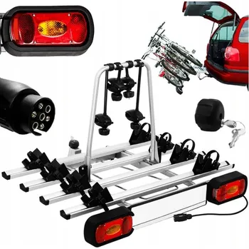 Nosič kol Nosič kol na tažné zařízení pro 4 jízdní kola AMOS GIRO