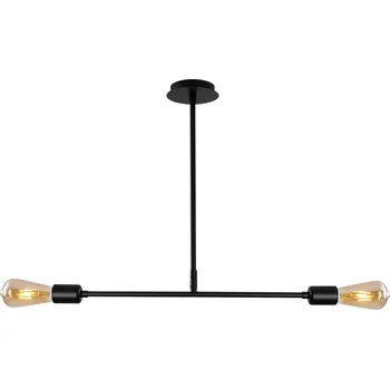 Stropní svítidlo Flower III černé