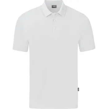 Pánské tričko JAKO Triko s límečkem Organic Stretch vel. L, bílá