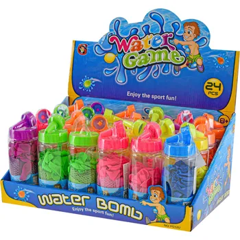 M.T. Vodní bomby s plničkou 60ks - různé barvy Barva: Růžová