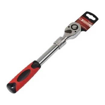 Ráčna Ráčna teleskopická 1/2" CrV gumová rukojeť, teleskopická