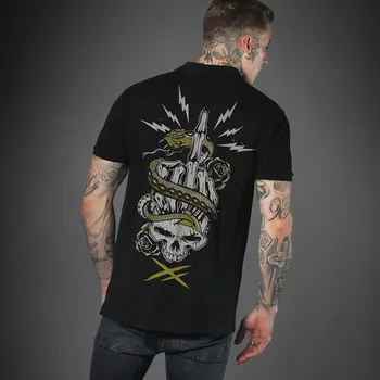 Pánské tričko tričko hardcore pánské - SNAKE FUCK - HYRAW - SU23-M22