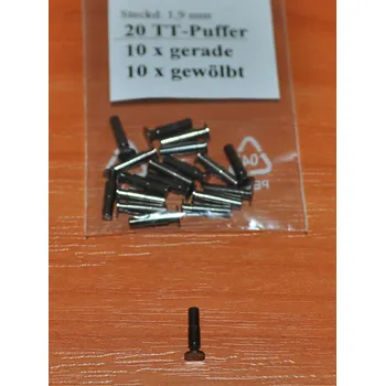 Modelová železnice Nárazníky BTTB - kovová náhrada 1 pár (2 kusy)