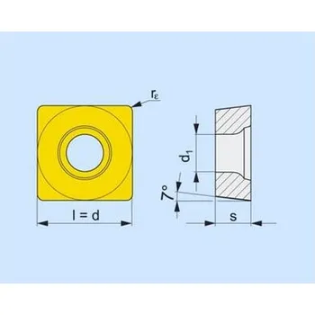 Soustruh SK břitová destička SCMT 120404E-48, 525P PRAMET - PM-SCMT-120404E-48-525P