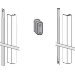 DK - KOMPONENTY Panikové kování - PHX 04F Stříbrná