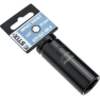 Klíč Nástrčný klíč 1/2'' STT-S21 ( CR-V / 21 mm ) - Stix