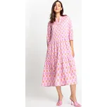 Olsen letní dlouhé šaty 13001690 20094 Růžová 42