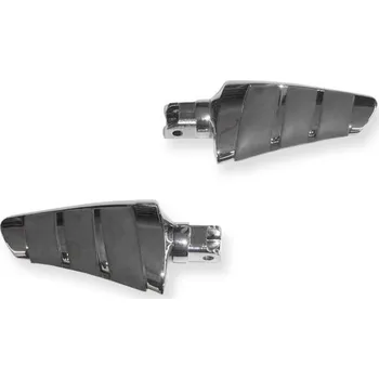 Stupačky spolujezdce Highway Hawk SMOOTH pro motocykly SUZUKI a YAMAHA (pár) Velikost/Provedení: Chrom