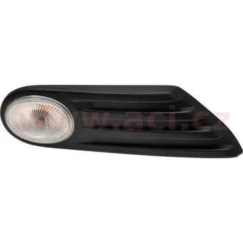 Směrový světlomet boční blikač bílý komplet s mřížkou P