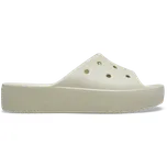Dámské pantofle Crocs CLASSIC PLATFORM béžová 38-39