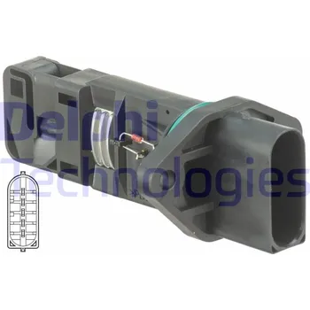 Váha vzduchu DELPHI Snímač množství protékajícího vzduchu AF10467-12B1