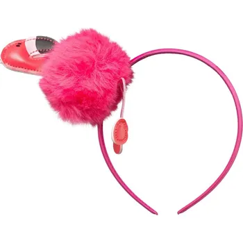 Karnevalový kostým Dámská čelenka - Plyšový plameňák